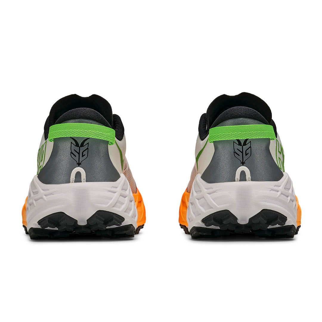 Hoka Speedgoat 7 Mens | Frost / Neon Tangerine