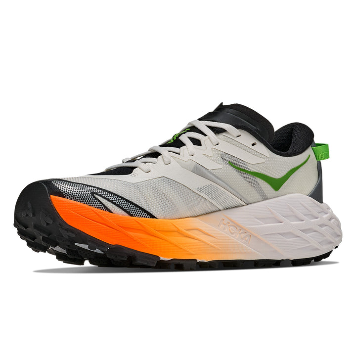 Hoka Speedgoat 7 Mens | Frost / Neon Tangerine