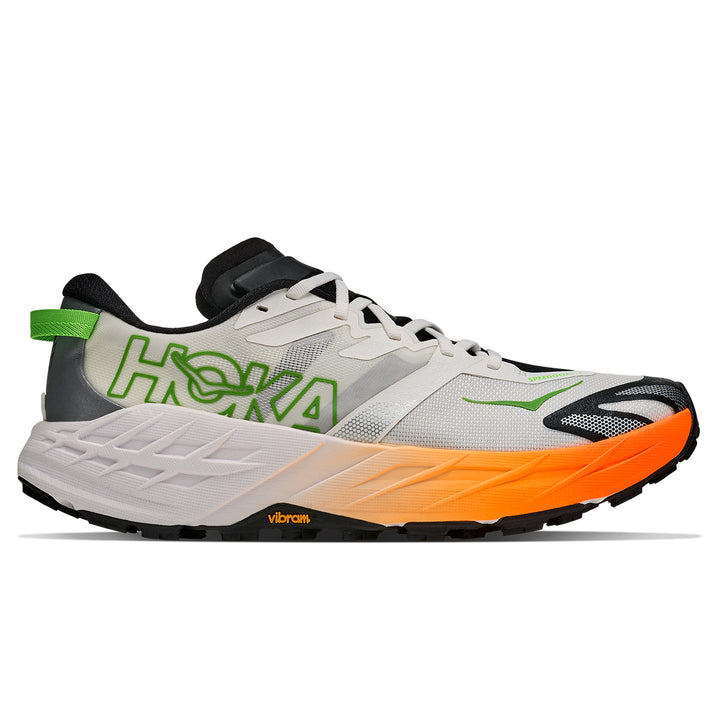 Hoka Speedgoat 7 Mens | Frost / Neon Tangerine