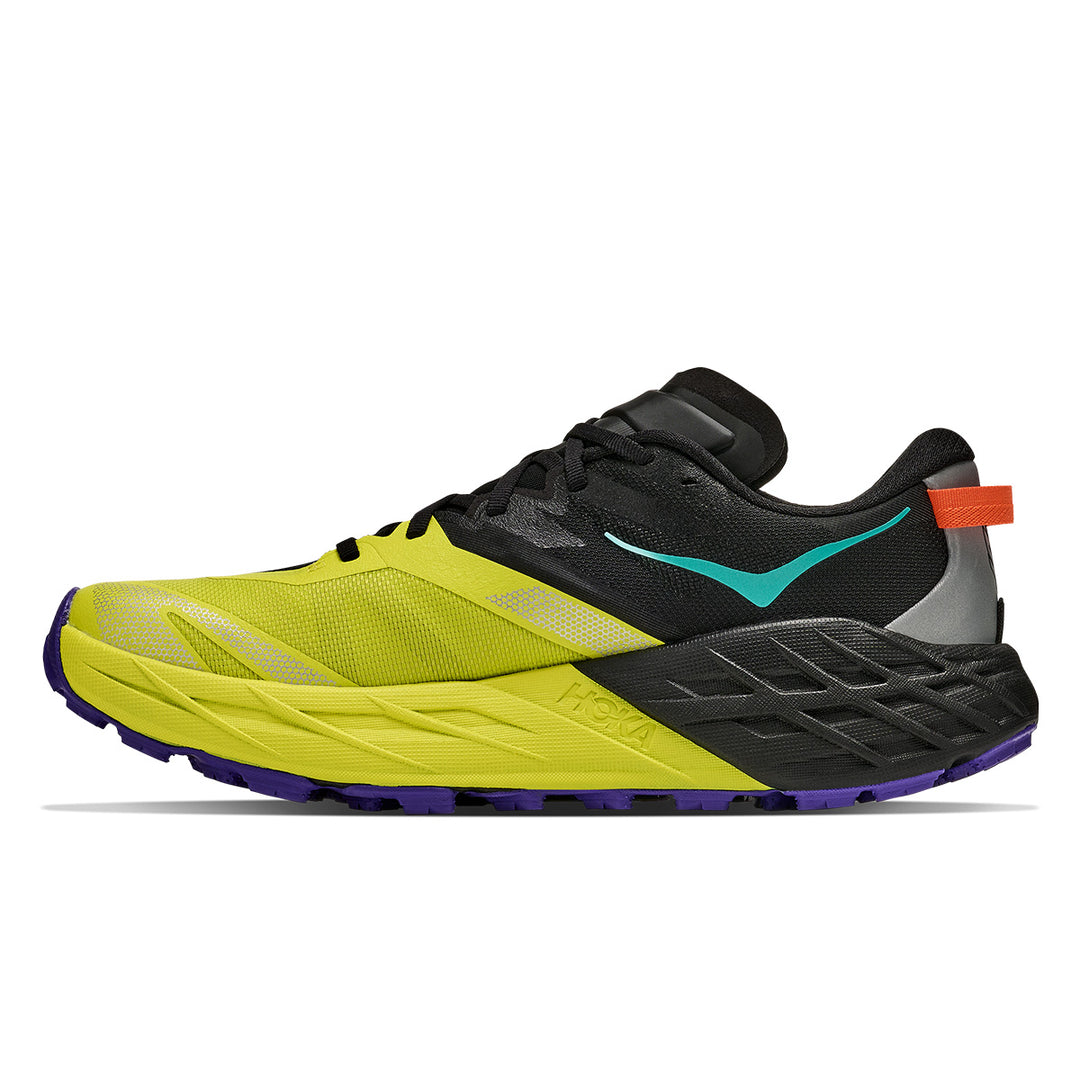 Hoka Speedgoat 7 Mens | Black / Hoka Citrus