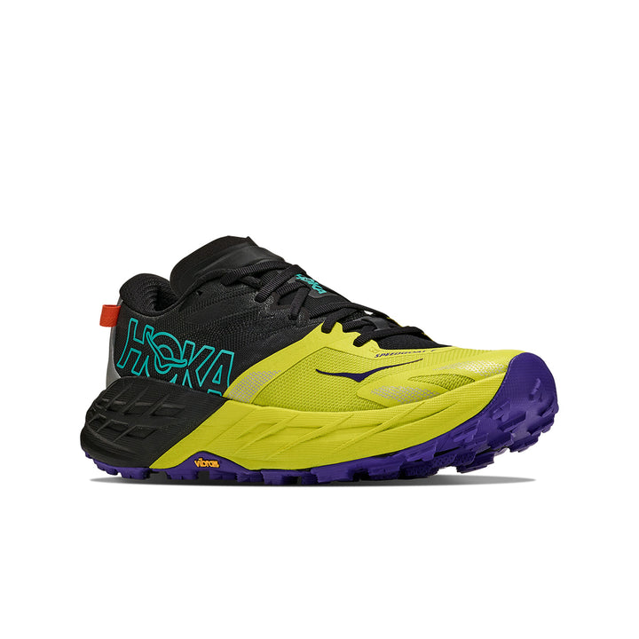 Hoka Speedgoat 7 Mens | Black / Hoka Citrus