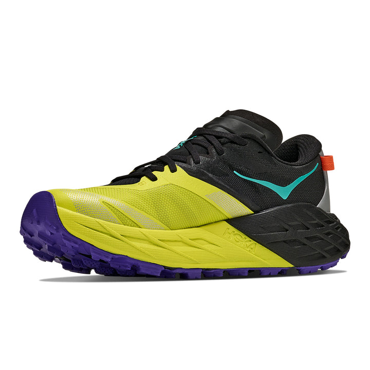 Hoka Speedgoat 7 Mens | Black / Hoka Citrus