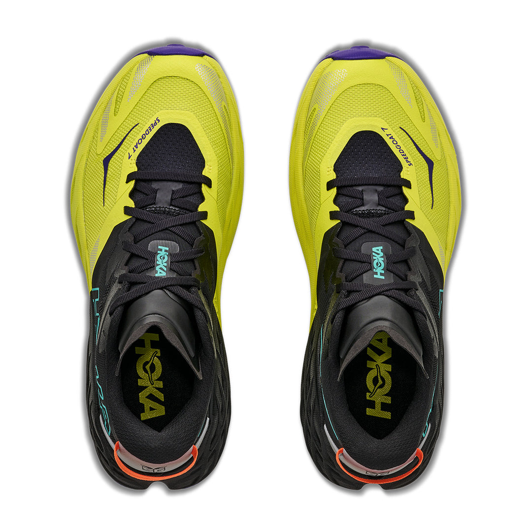 Hoka Speedgoat 7 Mens | Black / Hoka Citrus