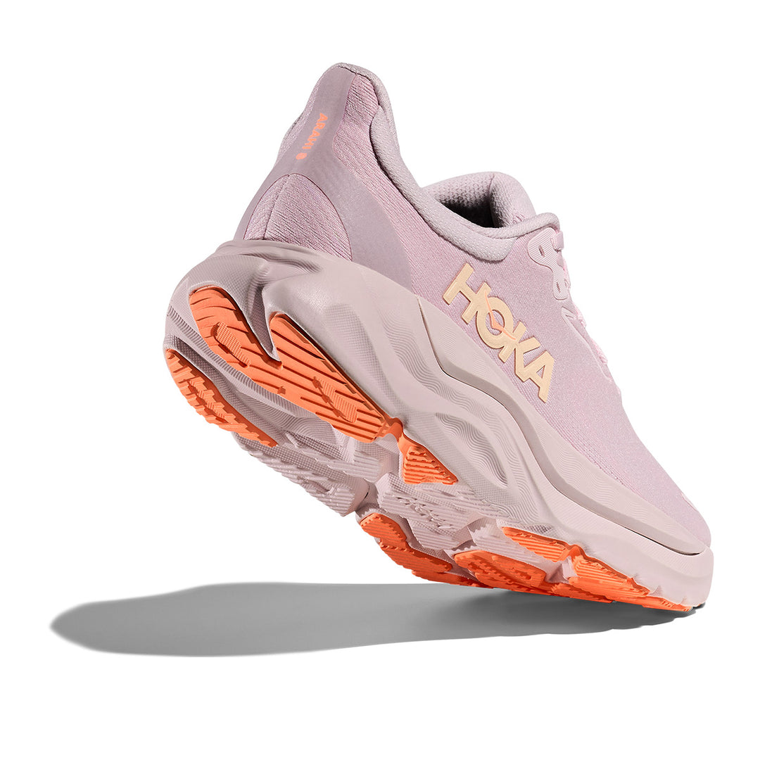 Hoka Arahi 8 Womens | Lilac Cream / Neon Cantaloupe