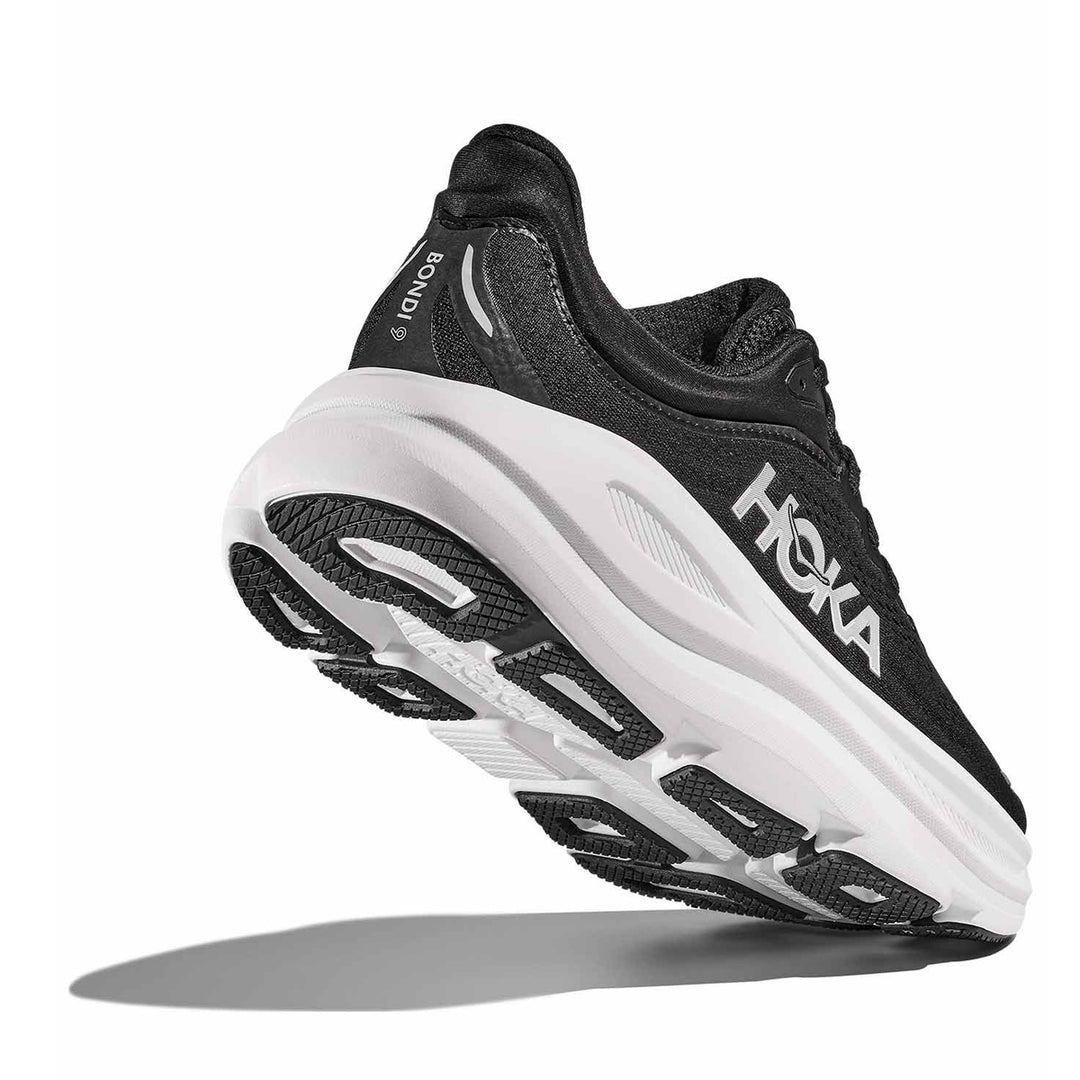 Hoka Bondi 9 Mens | Black / White