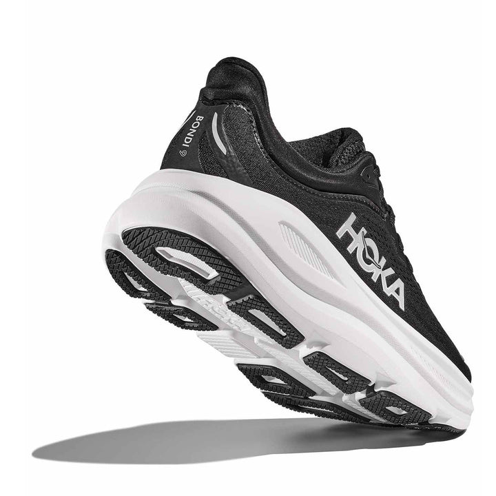 Hoka Bondi 9 Mens | Black / White