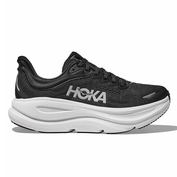 Hoka Bondi 9 Mens | Black / White