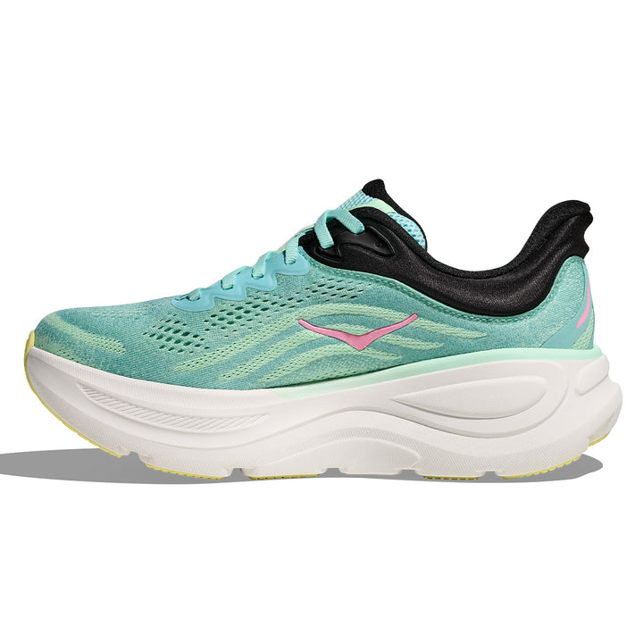 Hoka Bondi 9 Womens | Blue Spark / Mint Fluorite