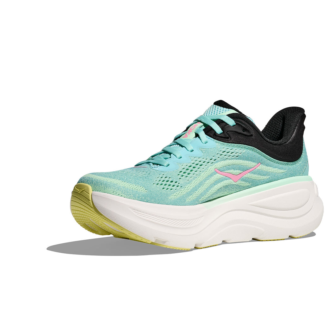 Hoka Bondi 9 Womens | Blue Spark / Mint Fluorite