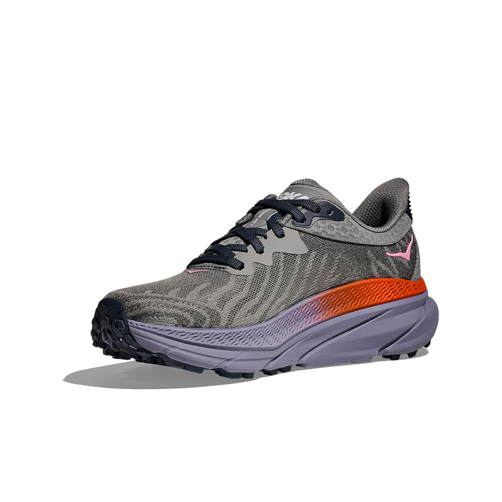 Hoka Challenger ATR 7 Womens | Galactic Grey / Wild Indigo