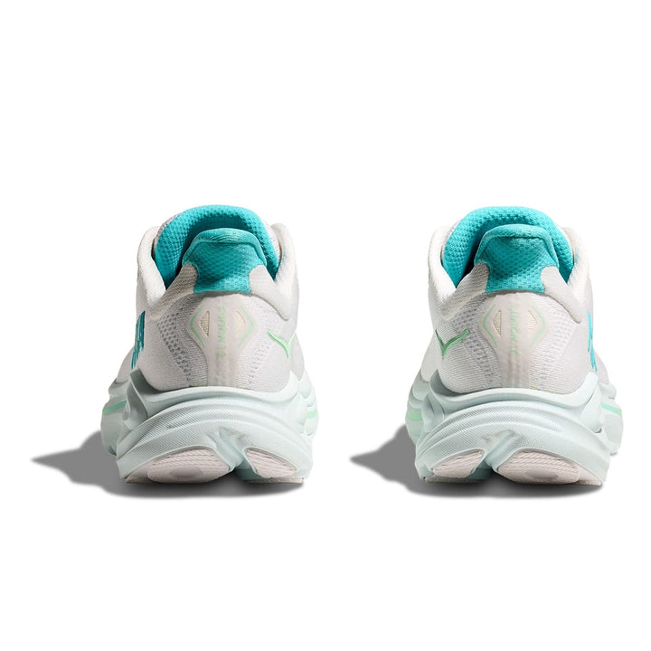 Hoka Clifton 10 Womens | White / Cielo Blue