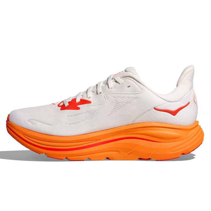 Hoka Clifton 10 Womens | Frost / Orange Zest