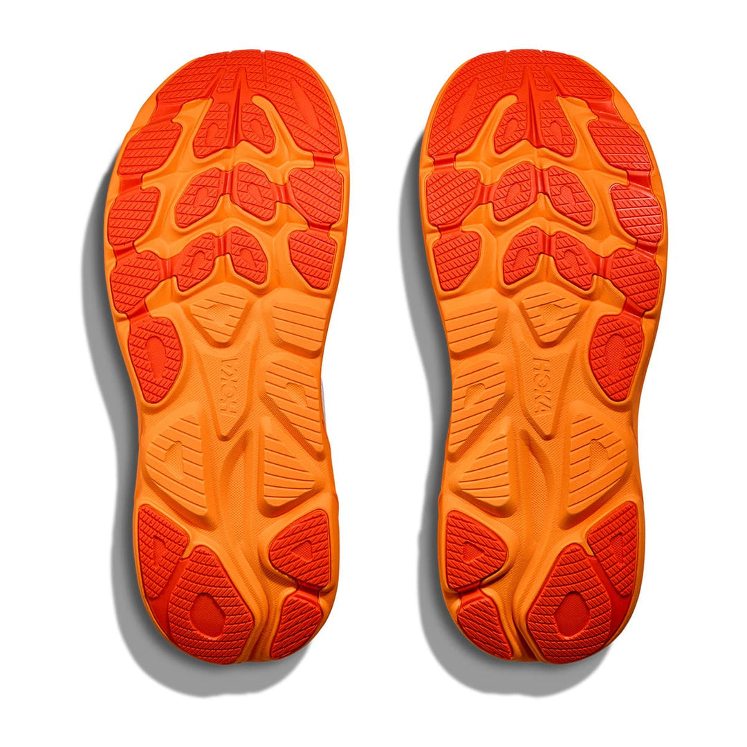 Hoka Clifton 10 Womens | Frost / Orange Zest