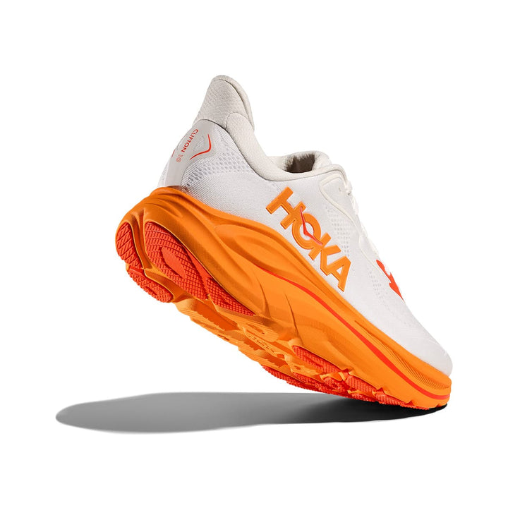 Hoka Clifton 10 Womens | Frost / Orange Zest
