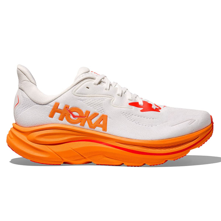 Hoka Clifton 10 Womens | Frost / Orange Zest