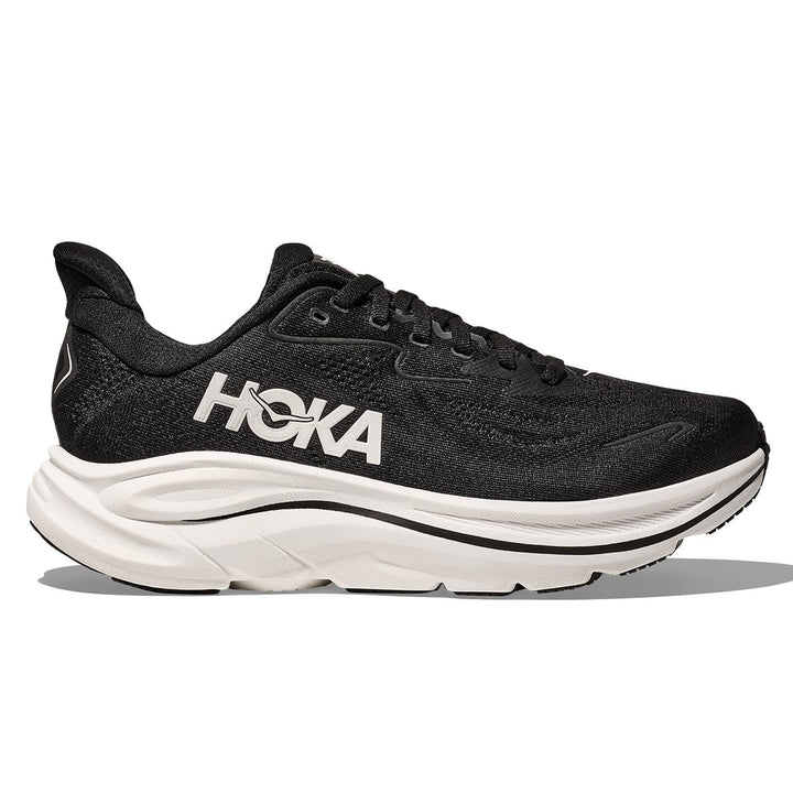 Hoka Clifton 10 Womens | Black / White