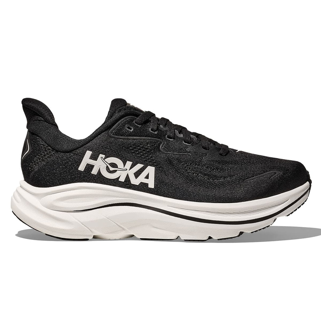 Hoka Clifton 10 Womens | Black / White