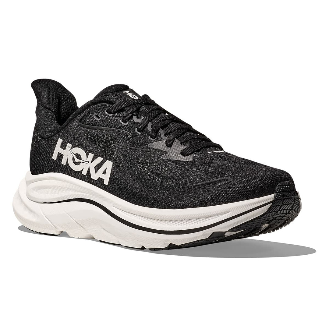 Hoka Clifton 10 Mens | Black / White