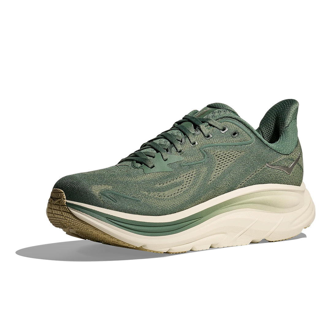 Hoka Clifton 10 Mens | Fern / Truffle Salt