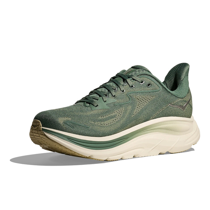 Hoka Clifton 10 Mens | Fern / Truffle Salt