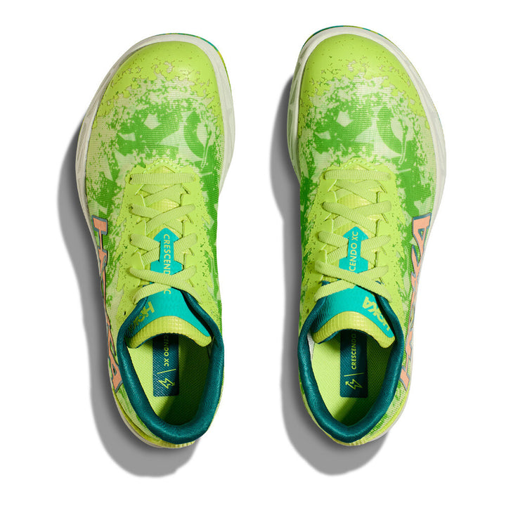 Hoka Crescendo XC Unisex | Lettuce/electric Lime