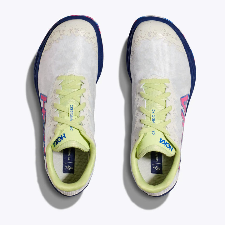 Hoka Crescendo XC Unisex | White/blueberry