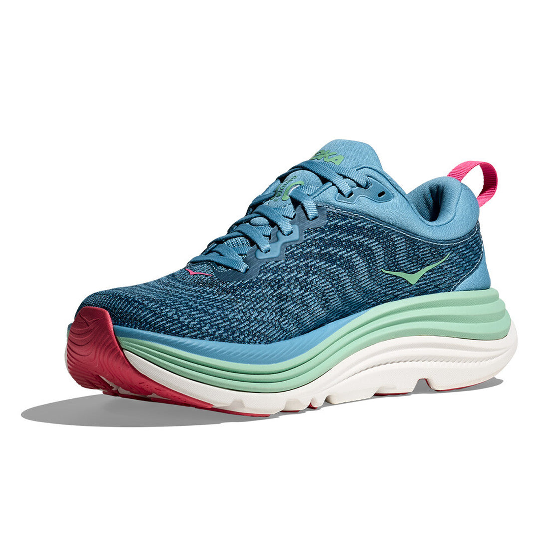 Hoka Gaviota 5 Womens | Alpine Blue / Jadeite