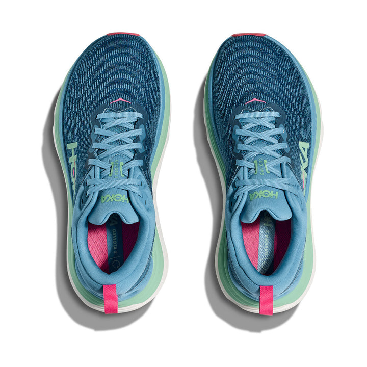 Hoka Gaviota 5 Womens | Alpine Blue / Jadeite