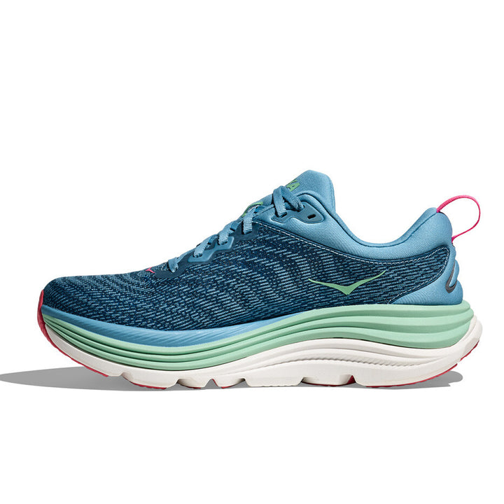 Hoka Gaviota 5 Womens | Alpine Blue / Jadeite