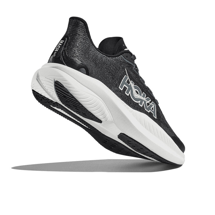 Hoka Mach 6 Youth | Black / White