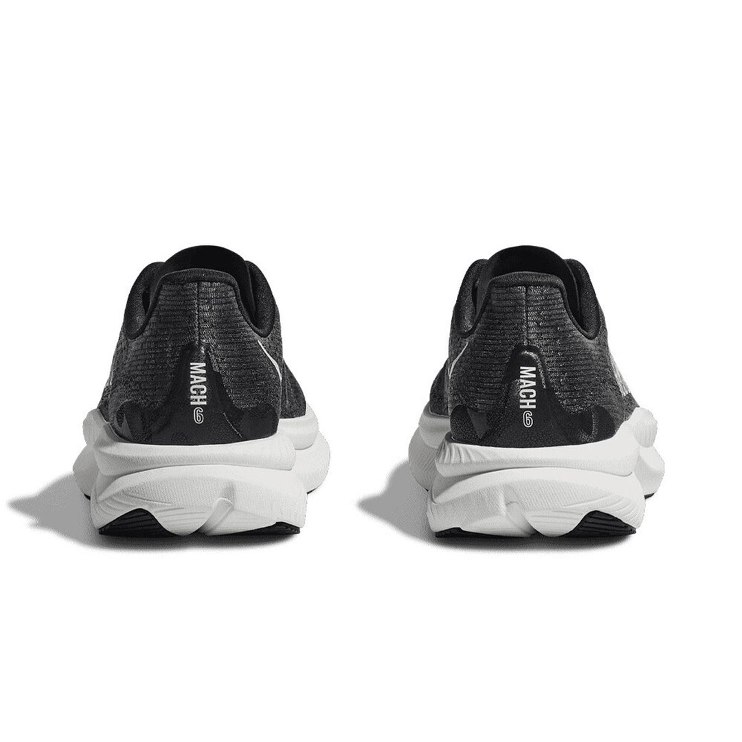 Hoka Mach 6 Youth | Black / White