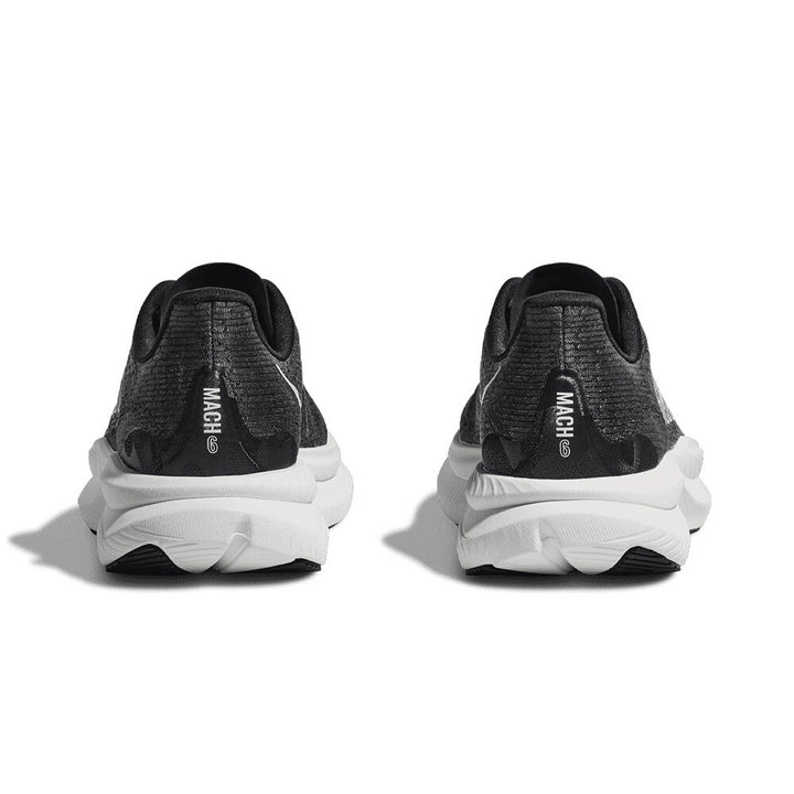 Hoka Mach 6 Youth | Black / White