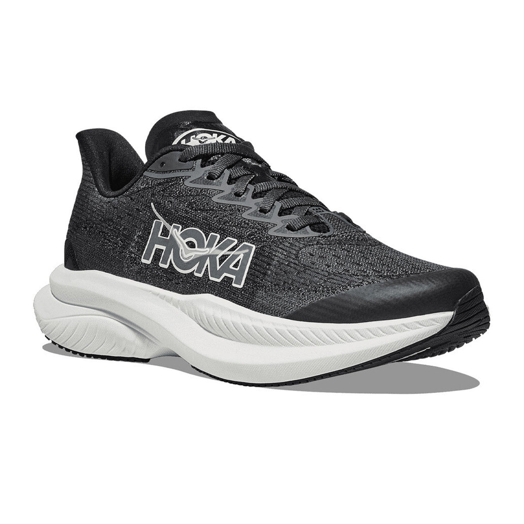 Hoka Mach 6 Youth | Black / White
