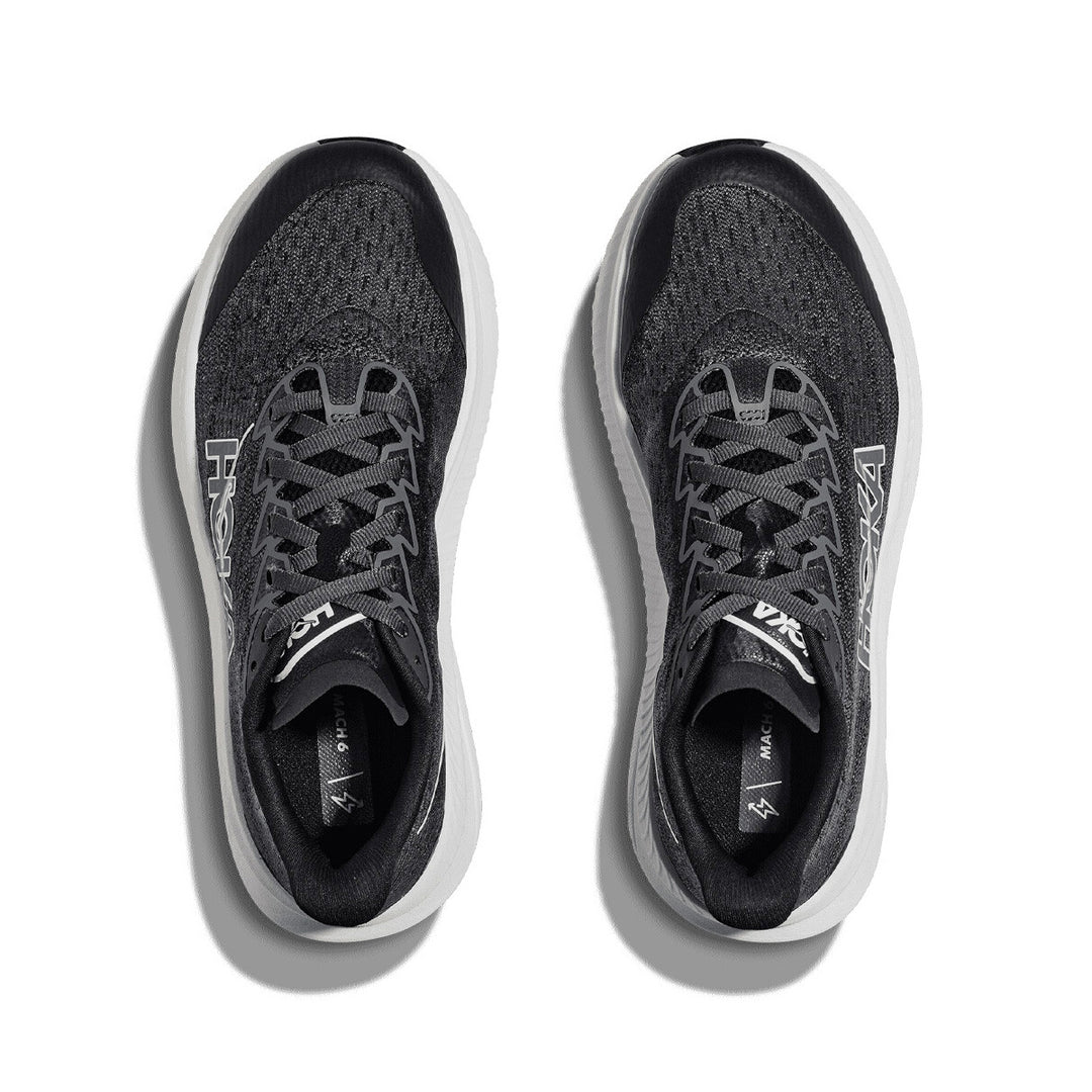 Hoka Mach 6 Youth | Black / White