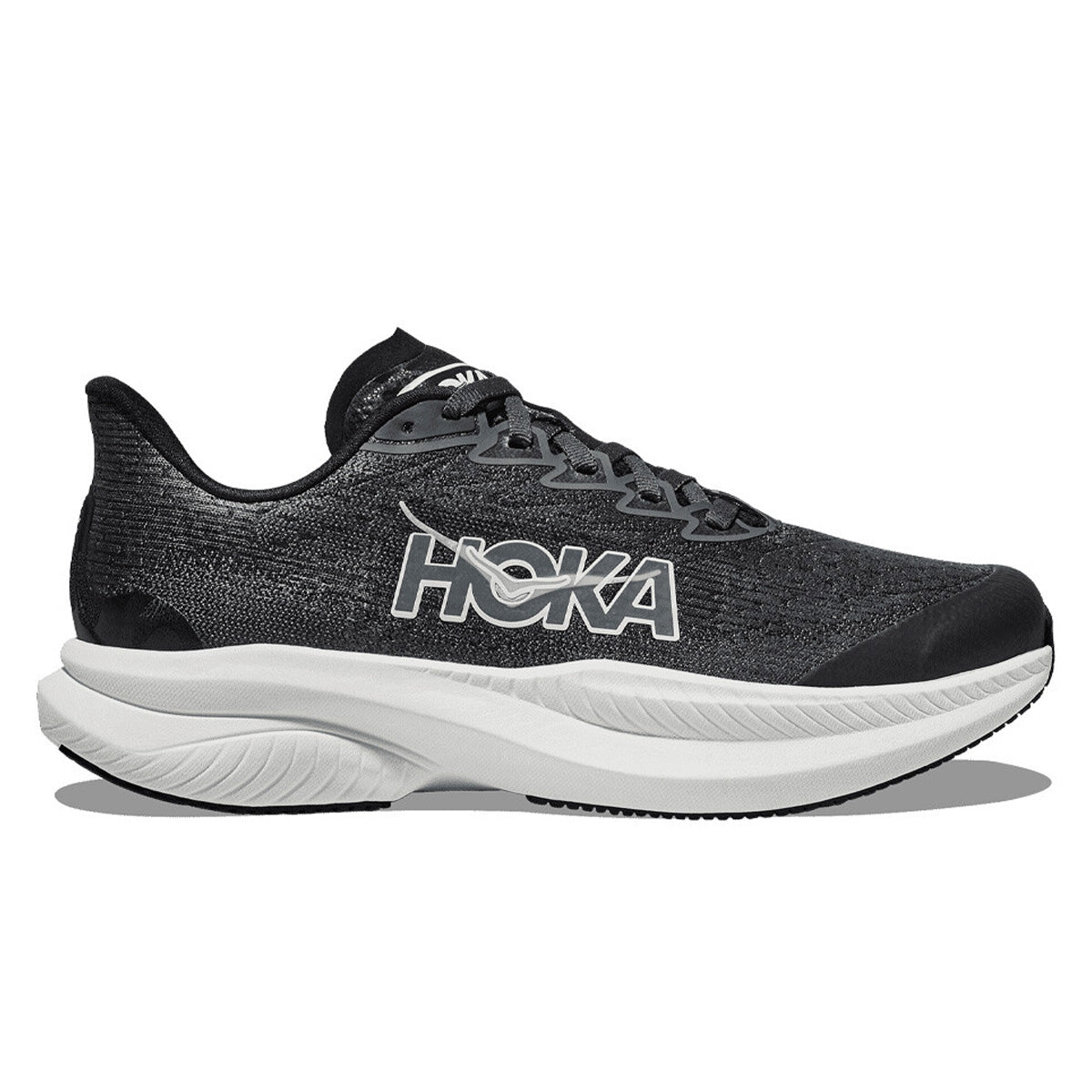 Hoka Mach 6 Youth | Black / White – Alexandra Sports Hoka Mach 6 Youth | Black / White – Alexandra Sports
