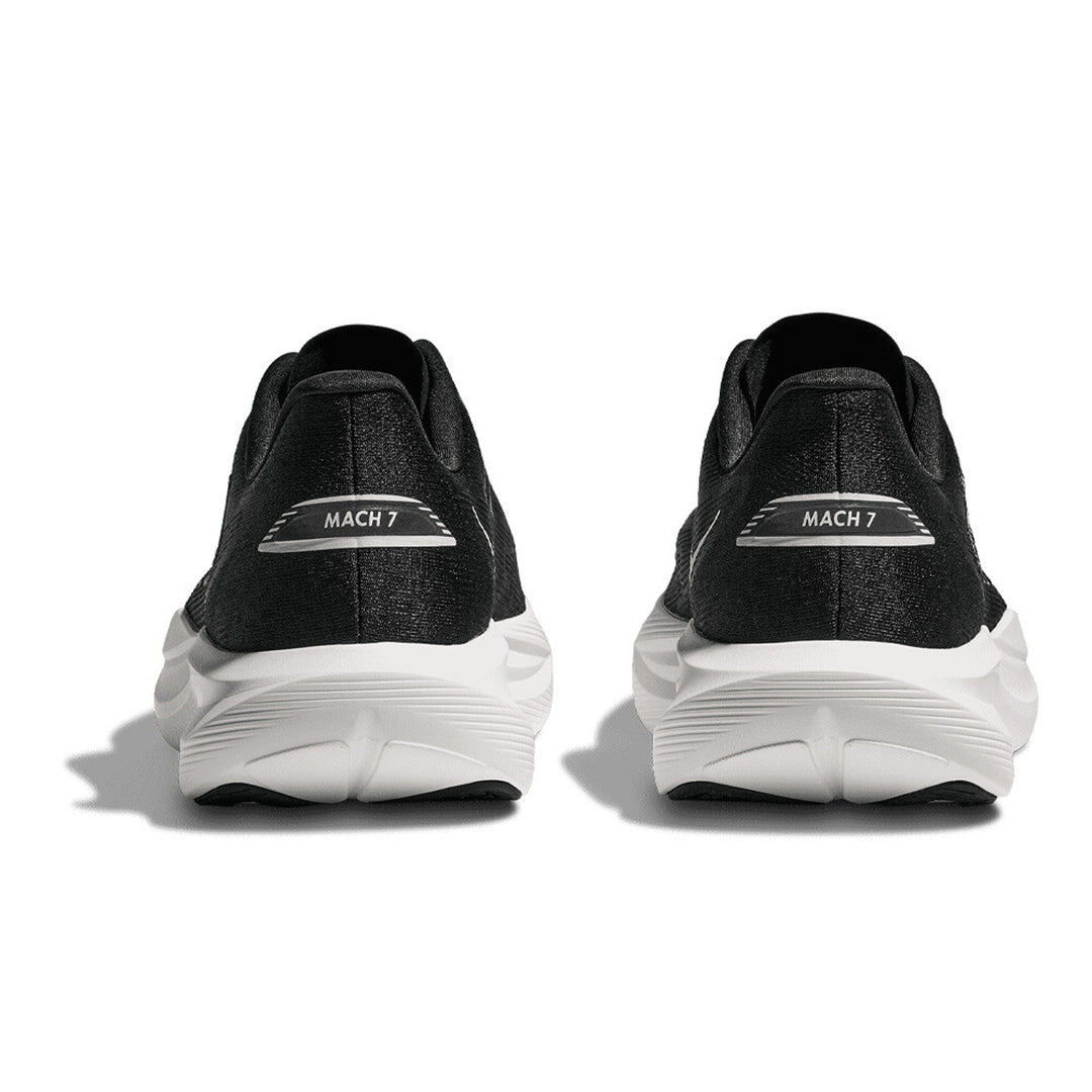 Hoka Mach 7 Mens | Black / White