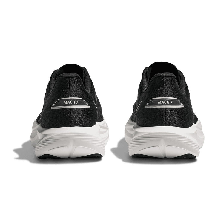 Hoka Mach 7 Mens | Black / White