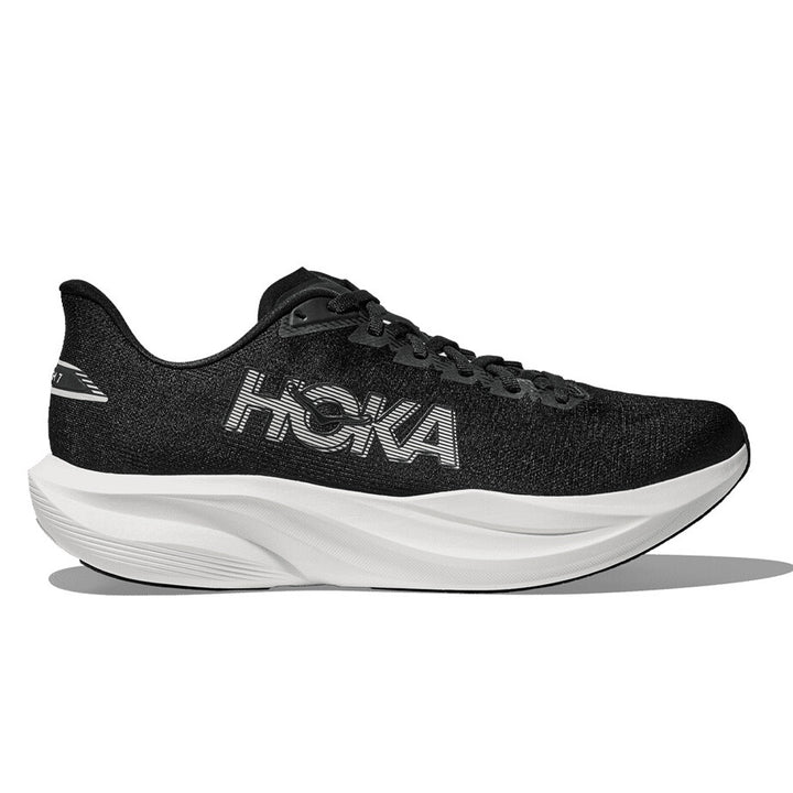 Hoka Mach 7 Mens | Black / White