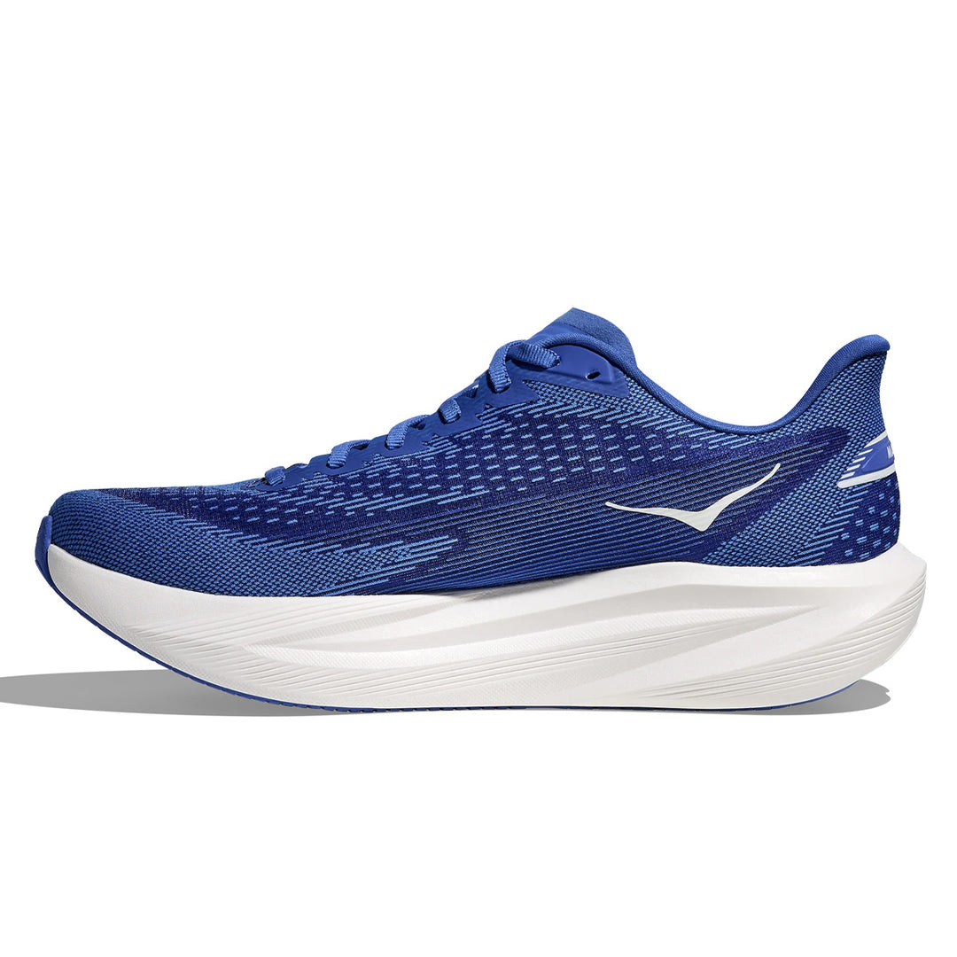 Hoka Mach 7 Mens | Cobalt Blue / Neon Green