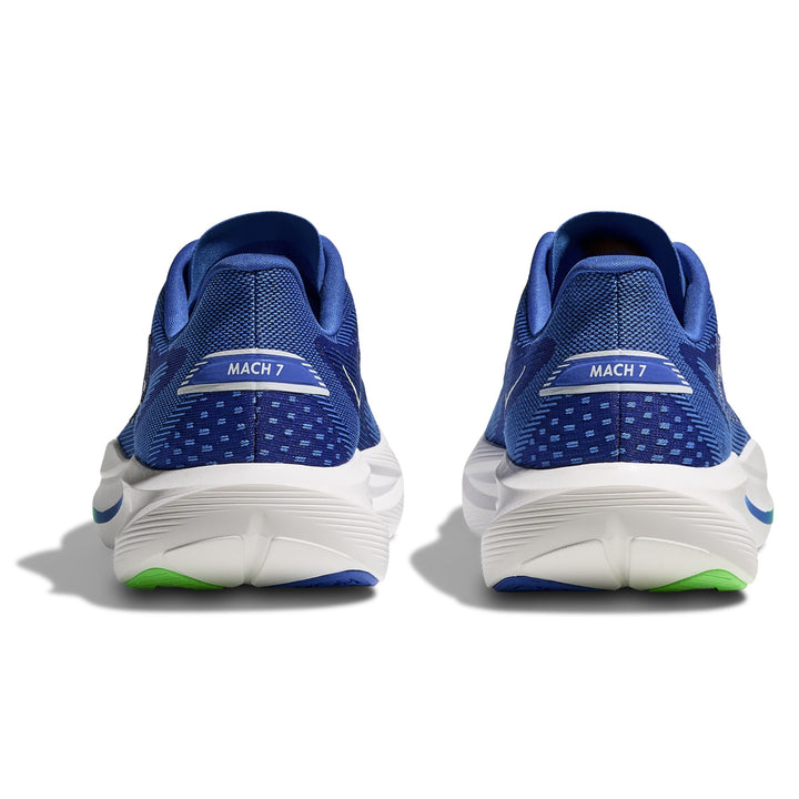 Hoka Mach 7 Mens | Cobalt Blue / Neon Green