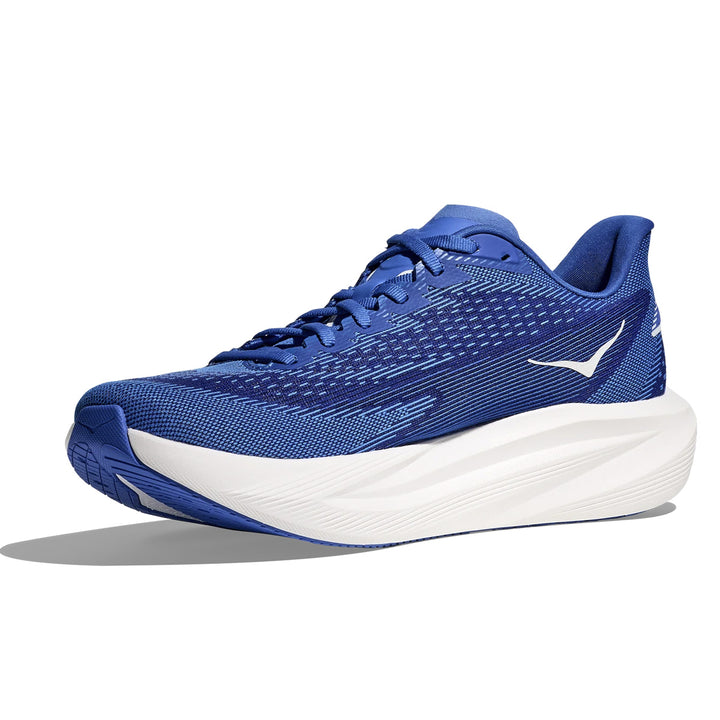 Hoka Mach 7 Mens | Cobalt Blue / Neon Green