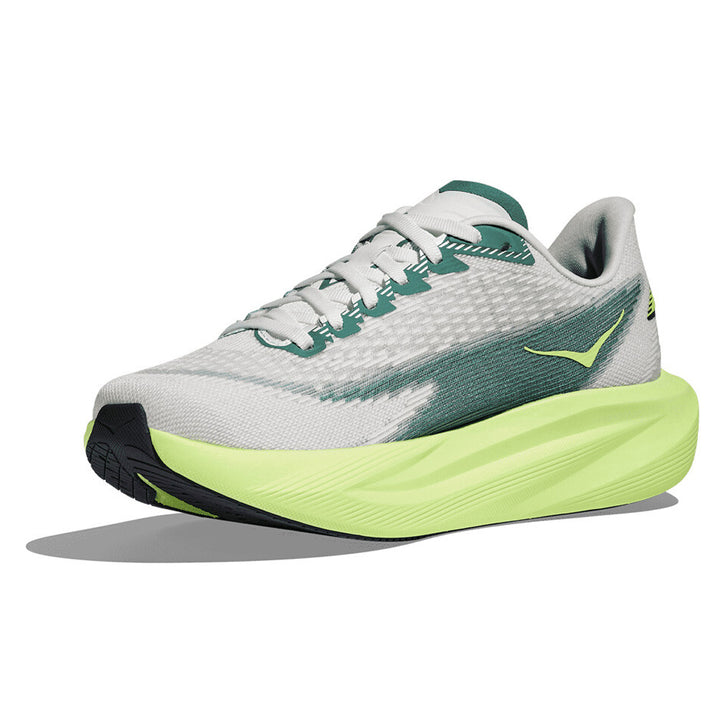 Hoka Mach 7 Mens | Frost / Neon Yuzu