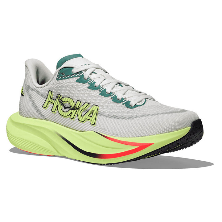 Hoka Mach 7 Mens | Frost / Neon Yuzu