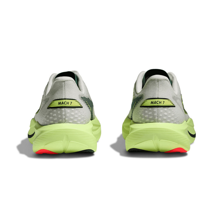 Hoka Mach 7 Mens | Frost / Neon Yuzu