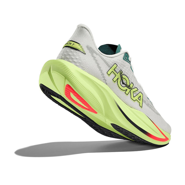 Hoka Mach 7 Womens | Frost / Neon Yuzu