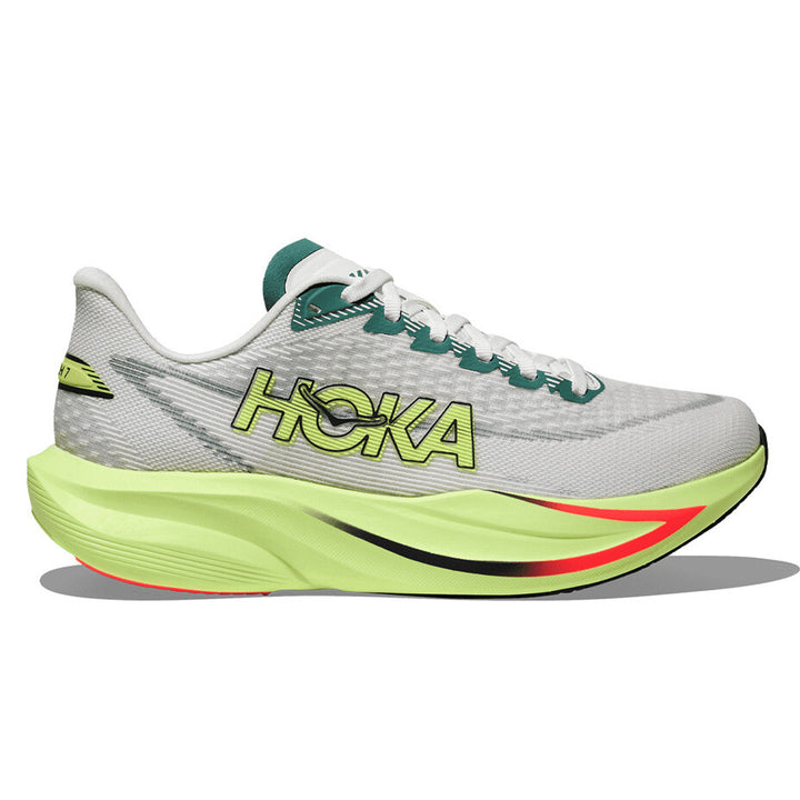 Hoka Mach 7 Womens | Frost / Neon Yuzu