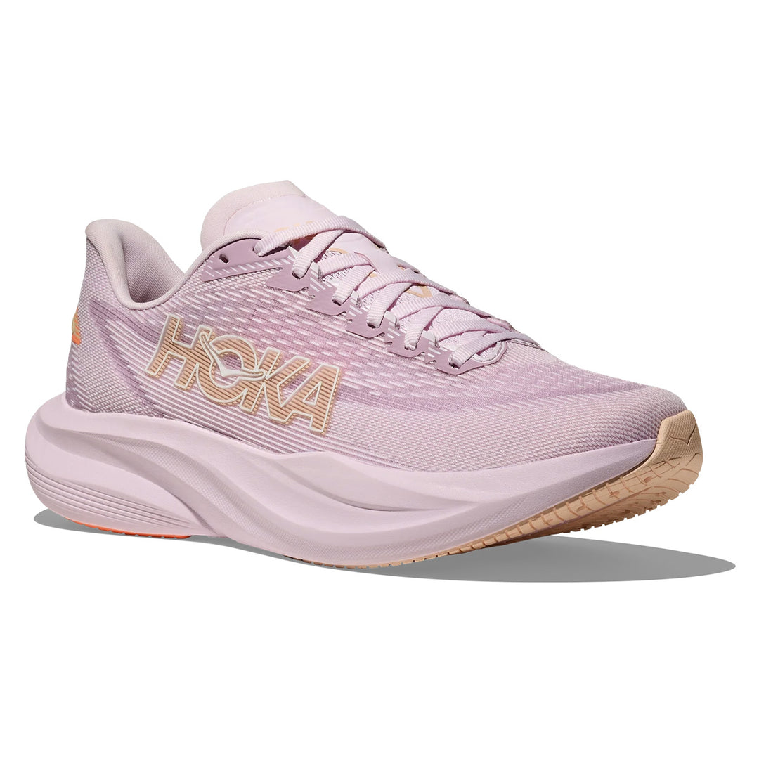 Hoka Mach 7 Womens | Lilac Cream / Tangerine Glow
