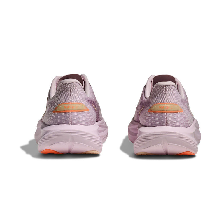 Hoka Mach 7 Womens | Lilac Cream / Tangerine Glow