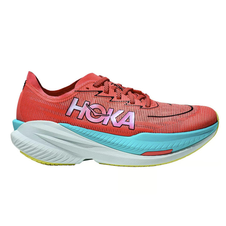 Hoka Mach X 2 Mens | Grapefruit / Electric Coral