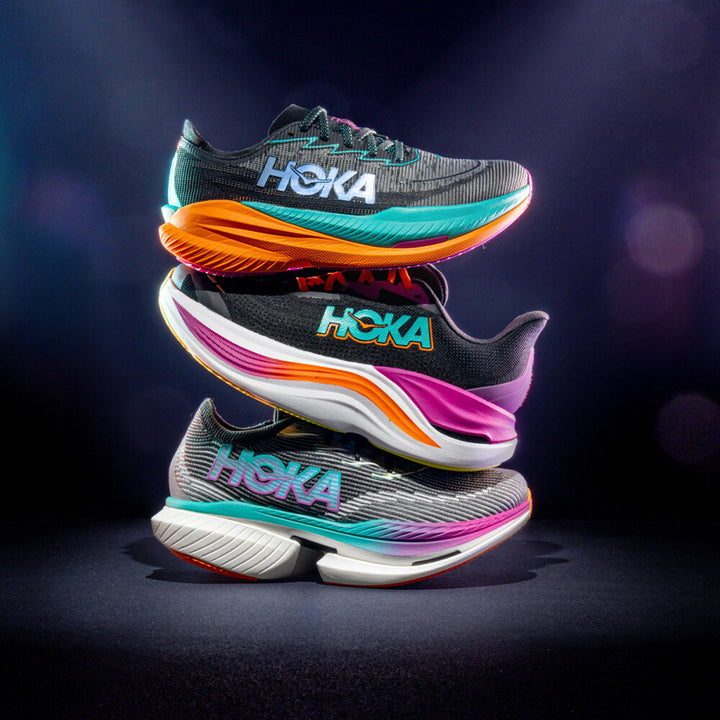Hoka Mach X 2 Womens | Black / Electric Aqua